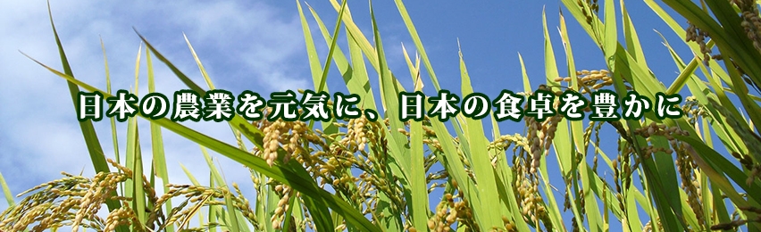 日本の農業を元気に　茶や坂